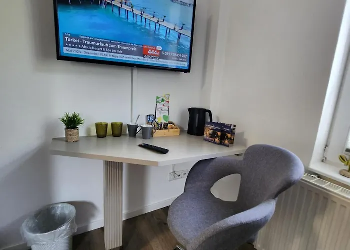 アパート Wohnen Am Schlosspark - Parkblick バート・ザルツフレン